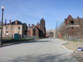 Looking West (Building on Right)