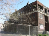 Left side of Building (Looking East)