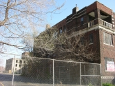 West side of Building (Looking East)